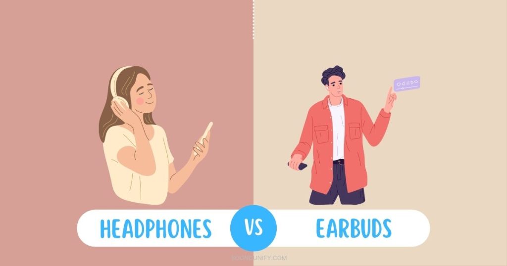 Difference Between Headphones and Earbuds