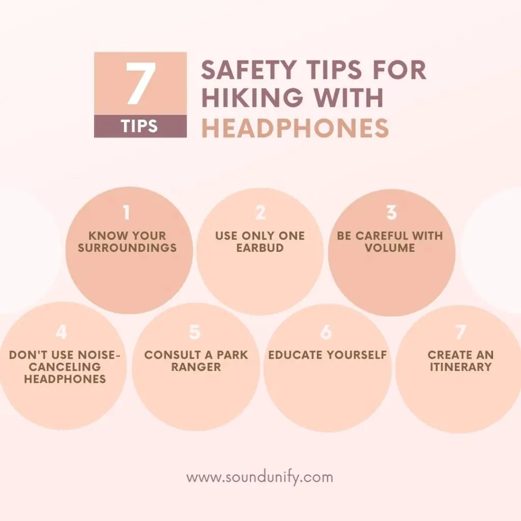 Safety Tips for Hiking with Headphones