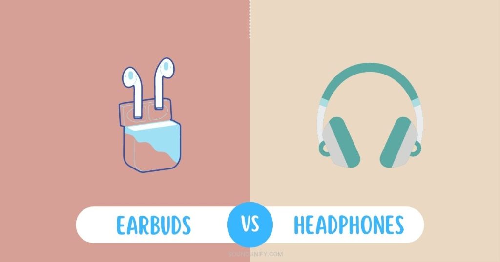 earbuds vs headphones for gym