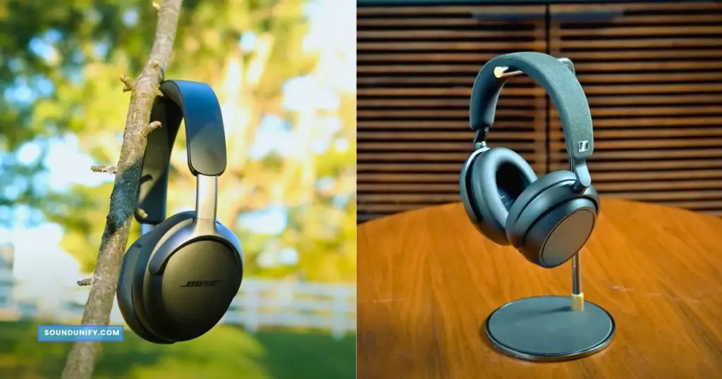 Bose QC Ultra Headphones vs. Sennheiser Momentum 4 - Design and Build Quality