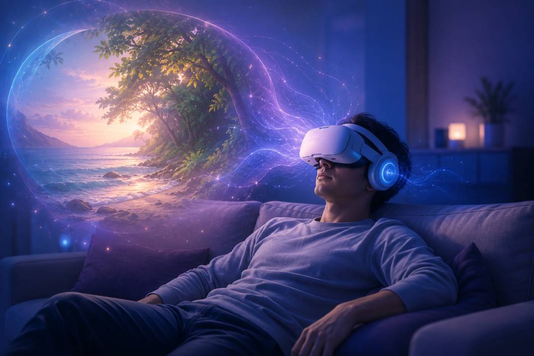 VR Reduces Stress and Anxiety