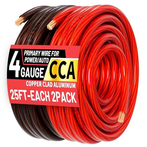 4 gauge amplifier wire