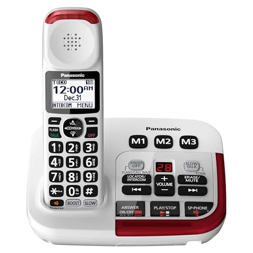 amplified cordless phone for seniors