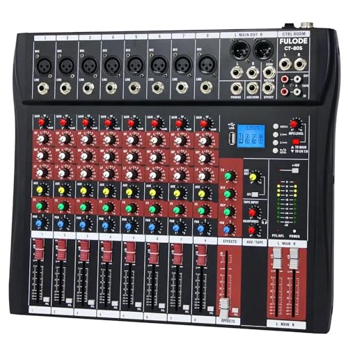 dj mixer with amplifier mp3