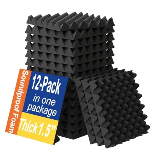 egg carton foam for soundproofing