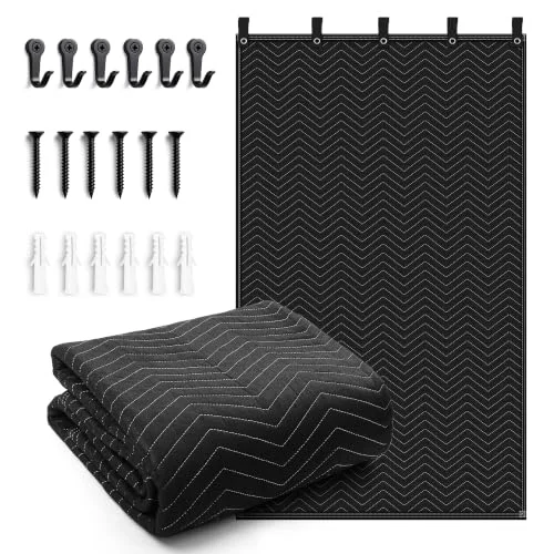 moving blankets soundproofing effectiveness
