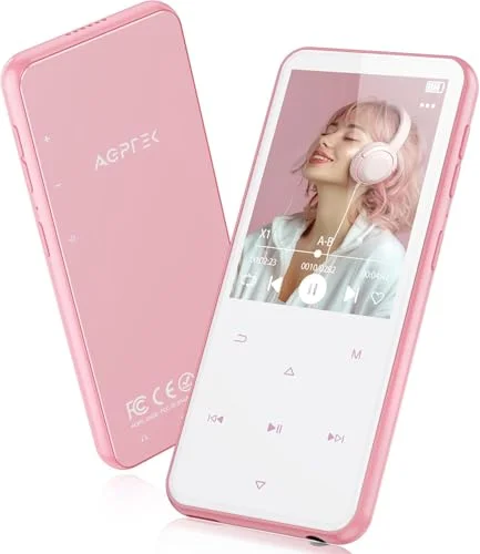 pink walkman mp3 player