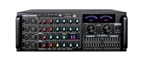 karaoke amplifier and mixer