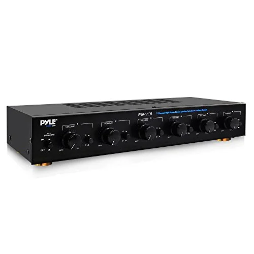 multi zone amplifier with individual volume control