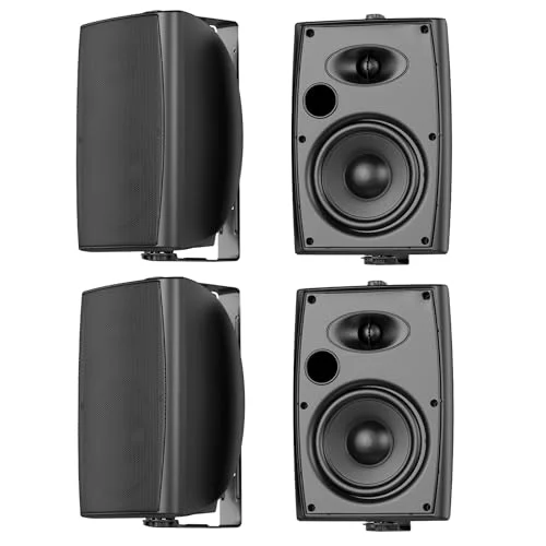 outdoor speakers and amplifier