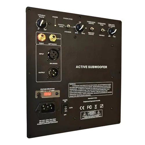 plate amplifiers for subwoofers