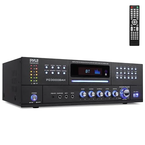 pyle 4 channel wireless bluetooth amplifier 3000 watt