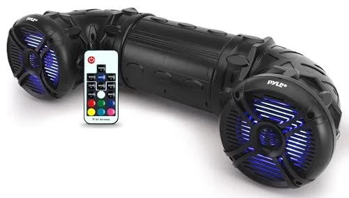 pyle 800w marine speakers with amplifier