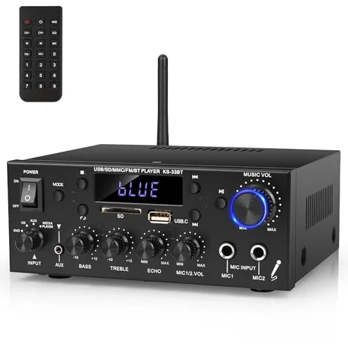 solid state stereo amplifier