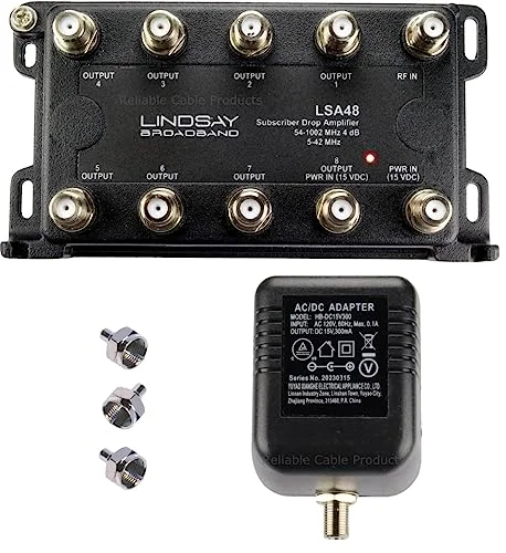 splitter amplifier for cable tv