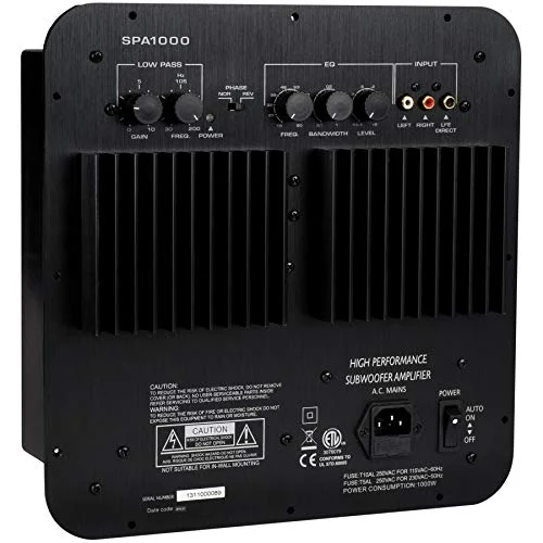 subwoofer plate amplifier 1000w