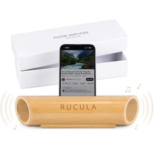 video chat phone stand and amplifier