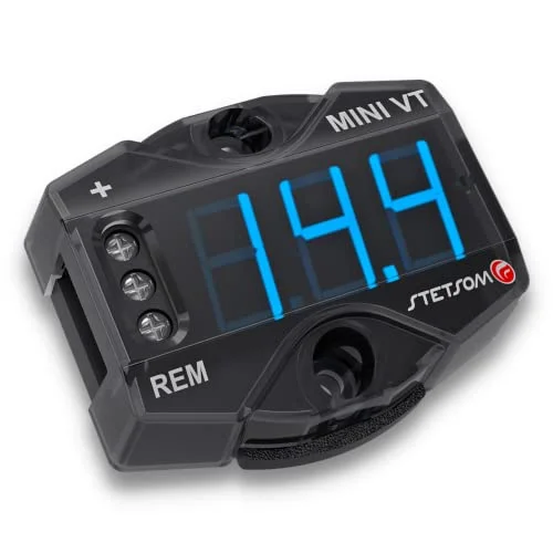best car audio voltage meter